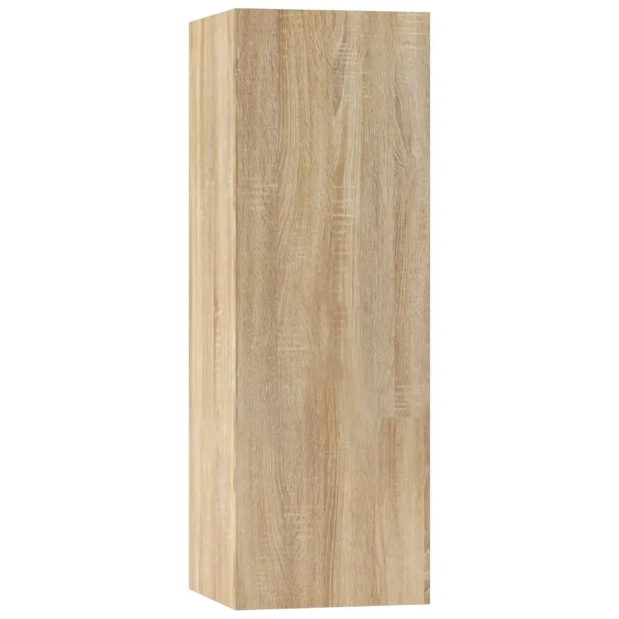 Ensemble de meubles TV 5 pcs Chêne sonoma Bois d'ingénierie - 9