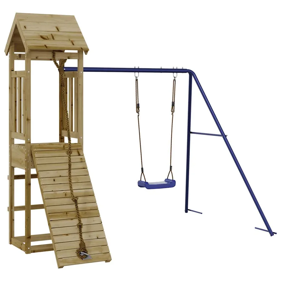 Aire de jeux d'extérieur bois de pin imprégné - 2