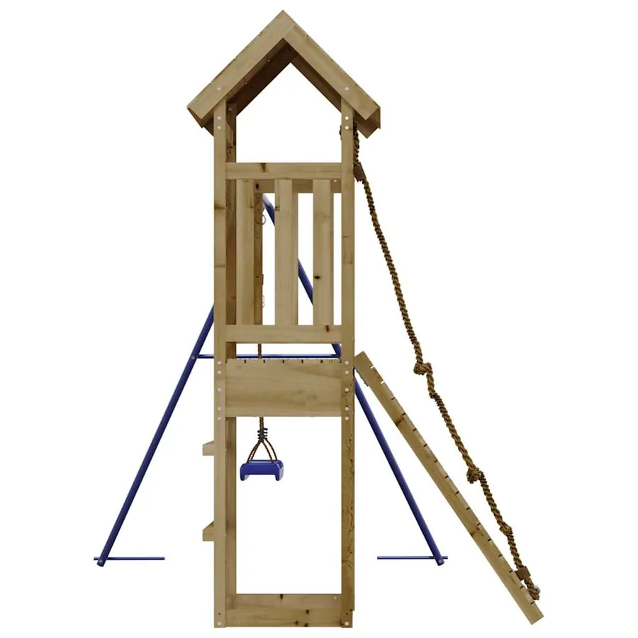 Aire de jeux d'extérieur bois de pin imprégné - 5
