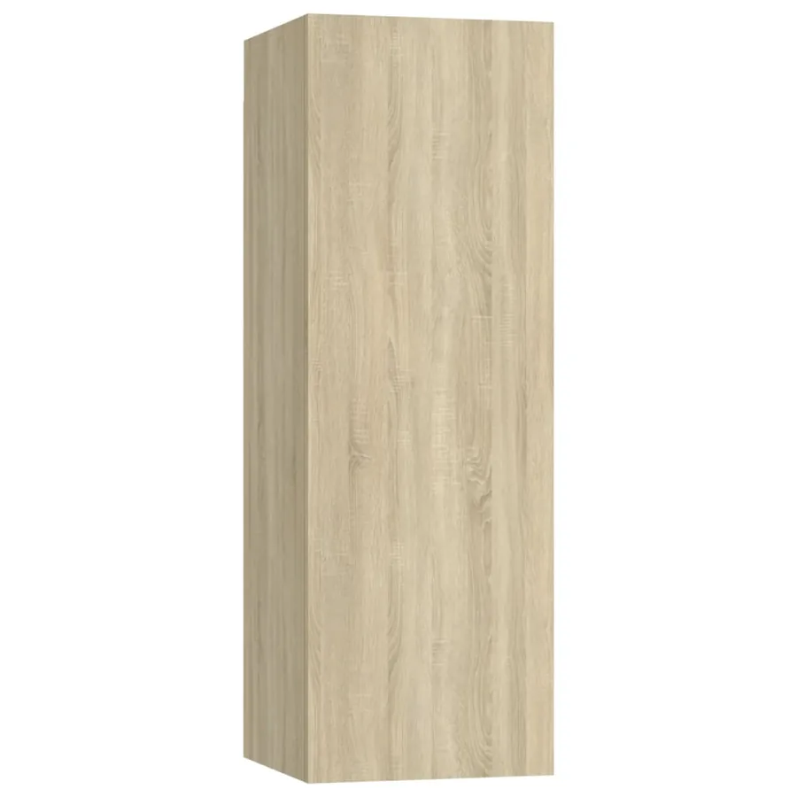 Ensemble de meubles TV 3 pcs Chêne sonoma Bois d'ingénierie - 5