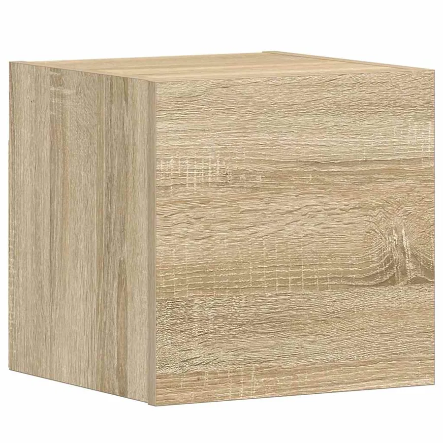 Ensemble de meubles TV 3 pcs Chêne sonoma Bois d'ingénierie - 6