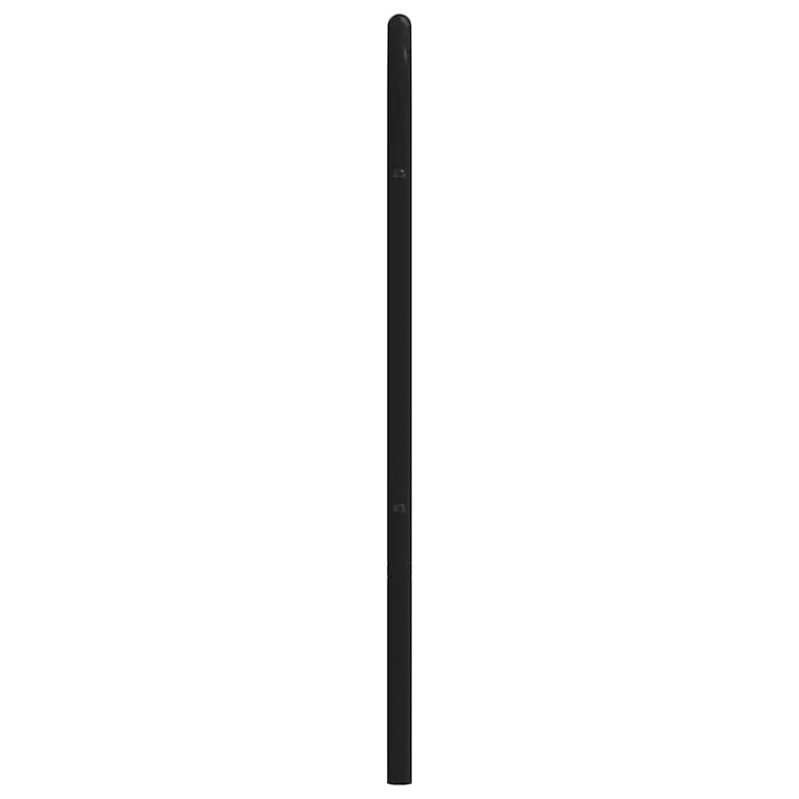 Tête de lit de remplacement métal noir 160 cm - 5