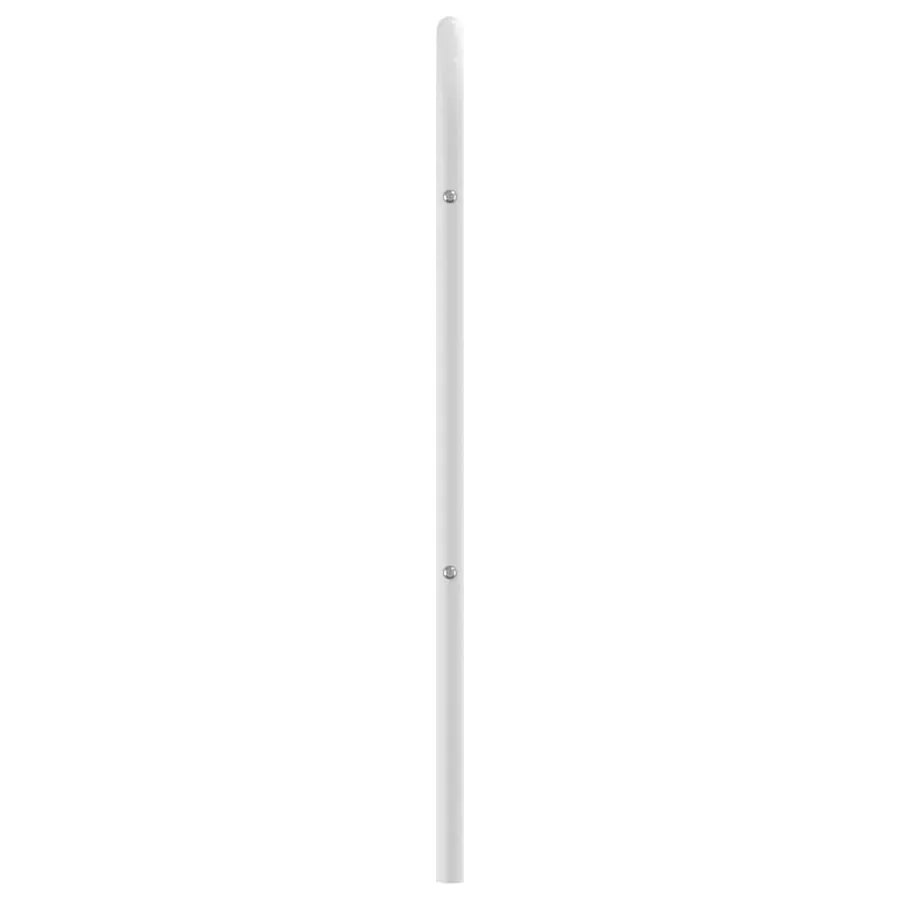 Tête de lit de remplacement métal blanc 120 cm - 5