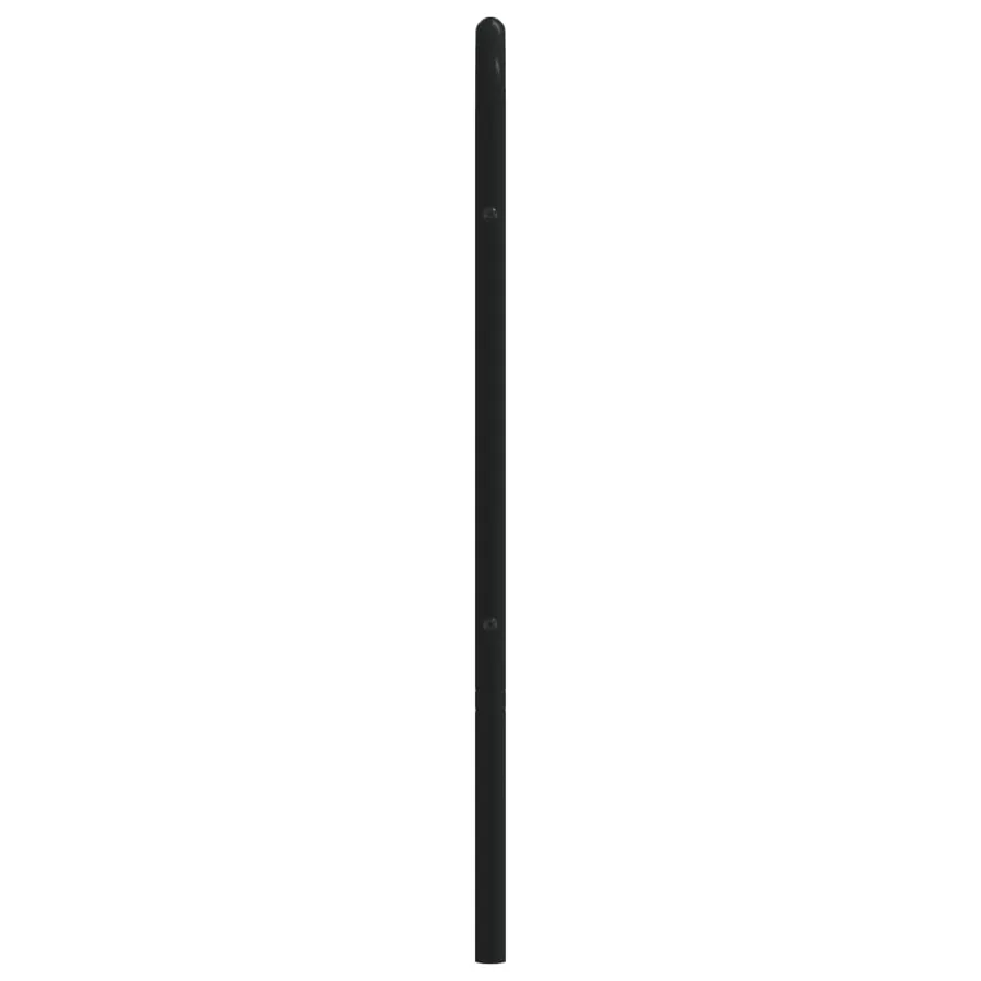 Tête de lit de remplacement métal noir 140 cm - 5