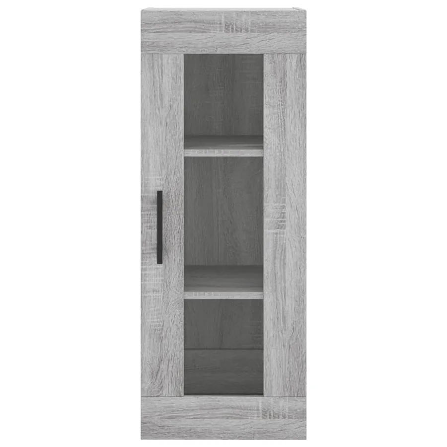 Armoire murale sonoma gris 34,5x34x90 cm - 6