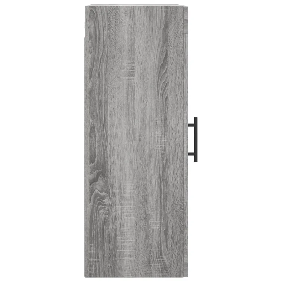 Armoire murale sonoma gris 34,5x34x90 cm - 8