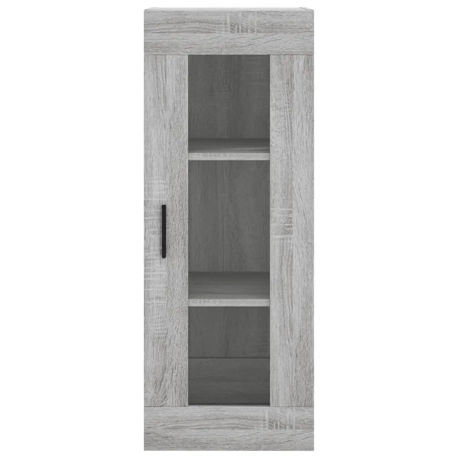 Buffet haut Sonoma gris 34,5x34x180 cm Bois d'ingénierie - 8