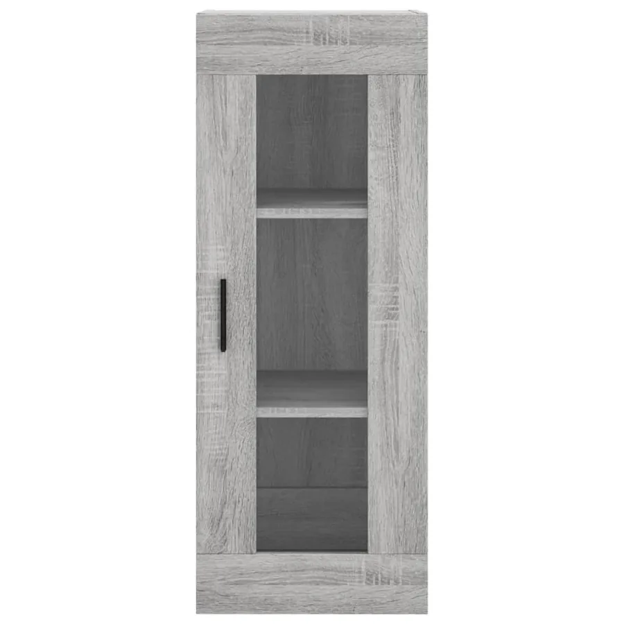 Buffet haut Sonoma gris 34,5x34x180 cm Bois d'ingénierie - 6