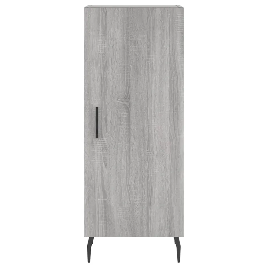Buffet haut Sonoma gris 34,5x34x180 cm Bois d'ingénierie - 8