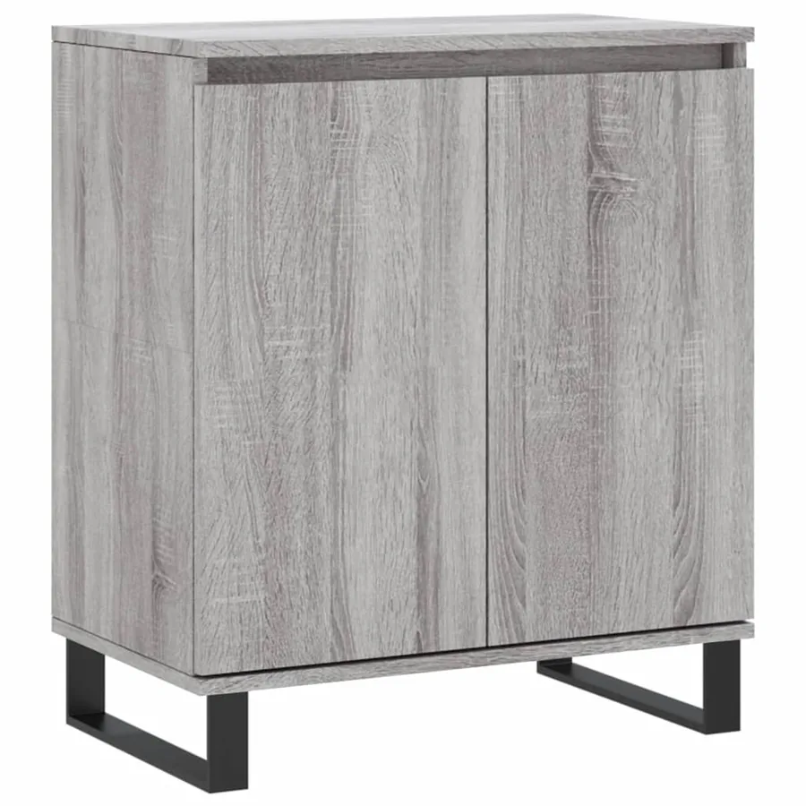Buffet Sonoma gris 60x35x70 cm Bois d'ingénierie - 2