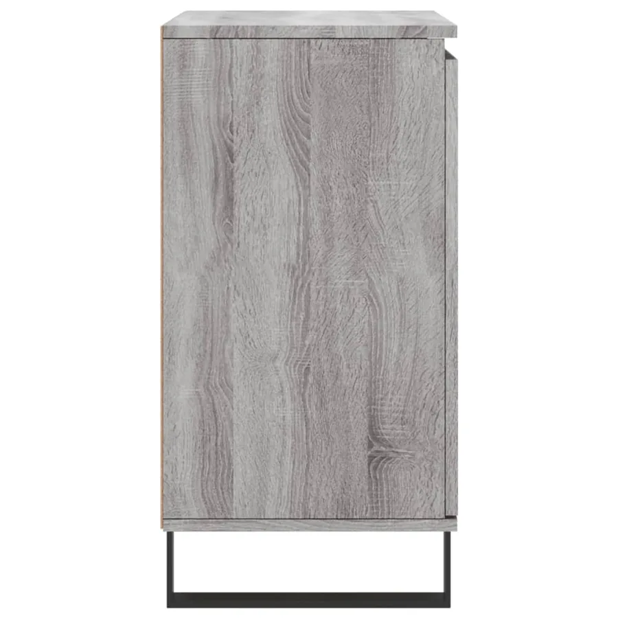 Buffet Sonoma gris 60x35x70 cm Bois d'ingénierie - 7
