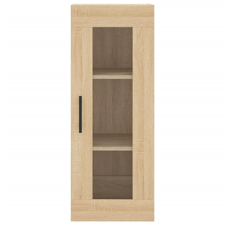 Buffet haut Chêne sonoma 34,5x34x180 cm Bois d'ingénierie - 8