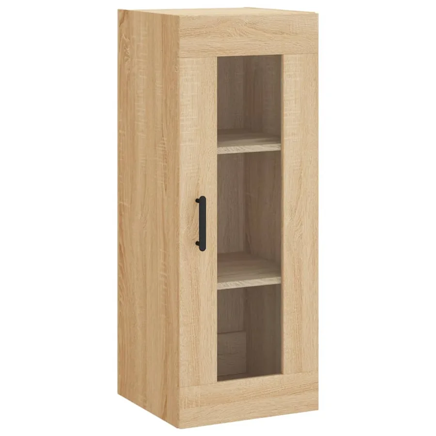 Armoire murale chêne sonoma 34,5x34x90 cm - 2