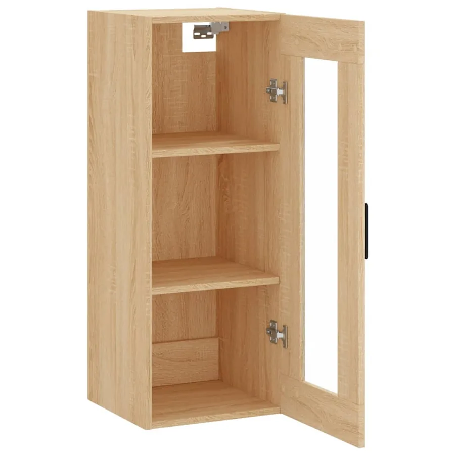 Armoire murale chêne sonoma 34,5x34x90 cm - 6
