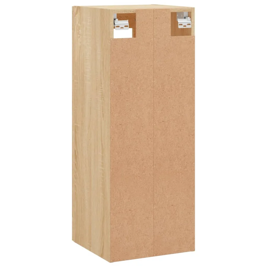 Armoire murale chêne sonoma 34,5x34x90 cm - 9