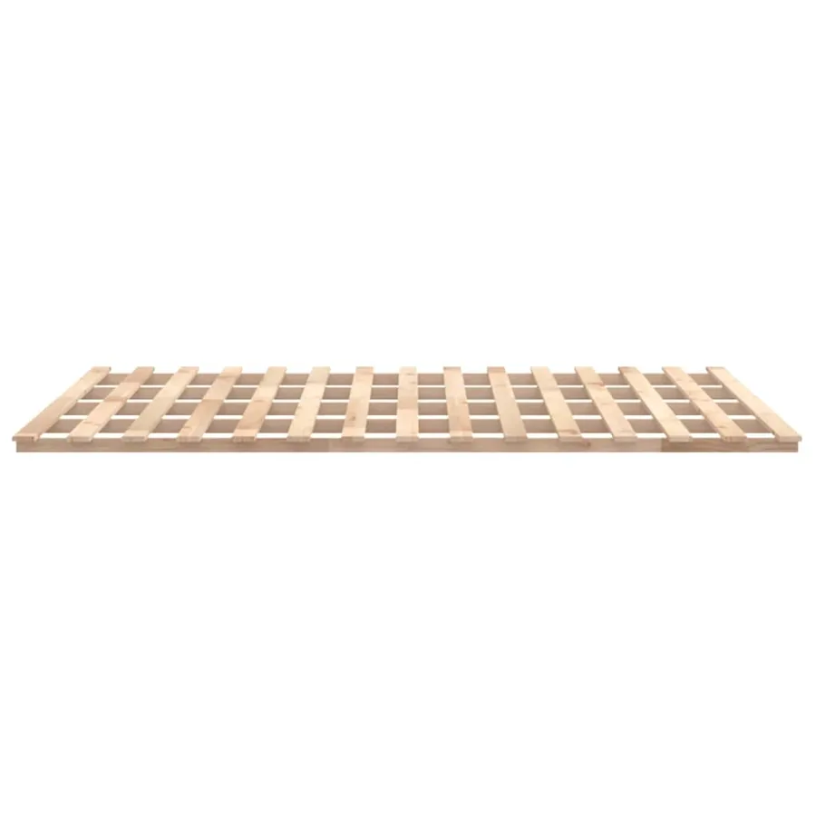 Cadre de lit sans matelas 160x200 cm bois massif de pin - 6