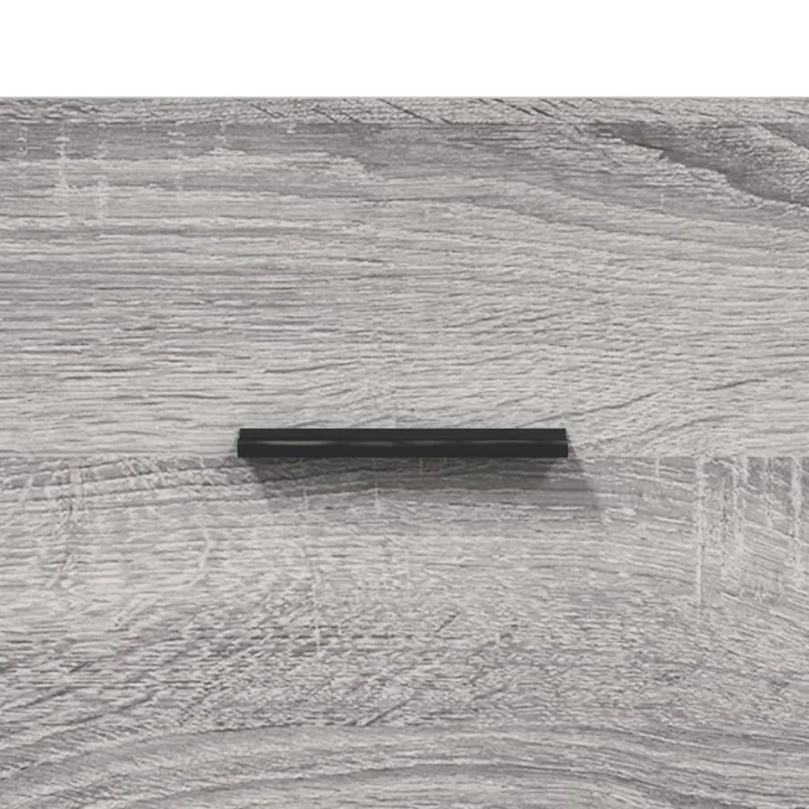 Buffet haut Sonoma gris 69,5x34x180 cm Bois d'ingénierie - 9
