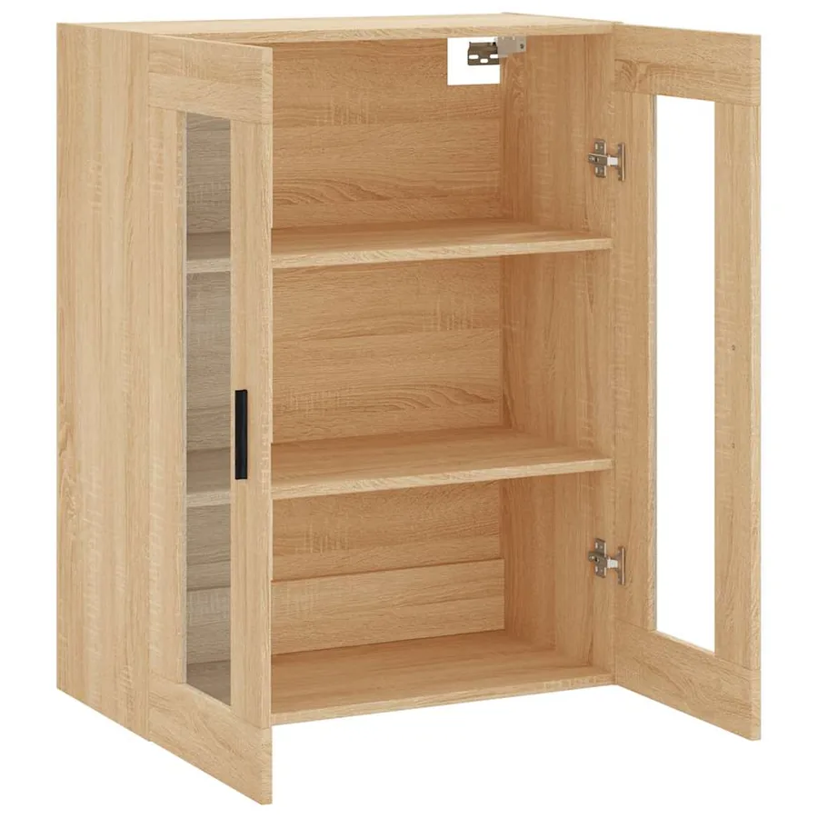 Armoire murale chêne sonoma 69,5x34x90 cm - 6