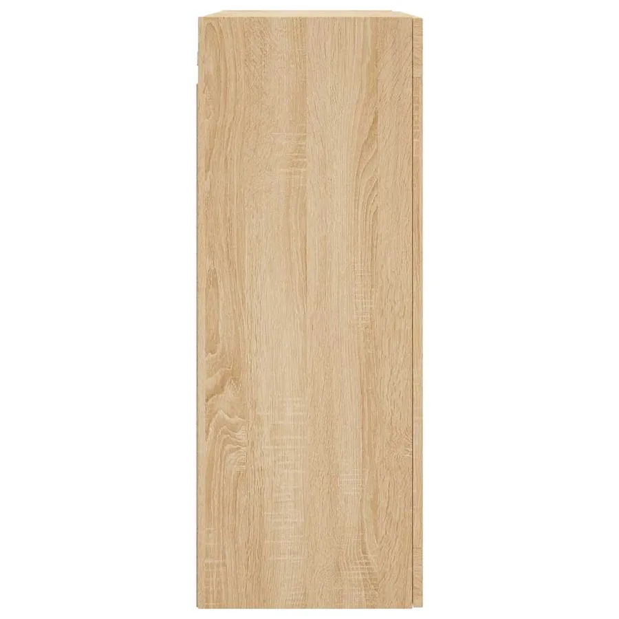 Armoire murale chêne sonoma 69,5x34x90 cm - 8