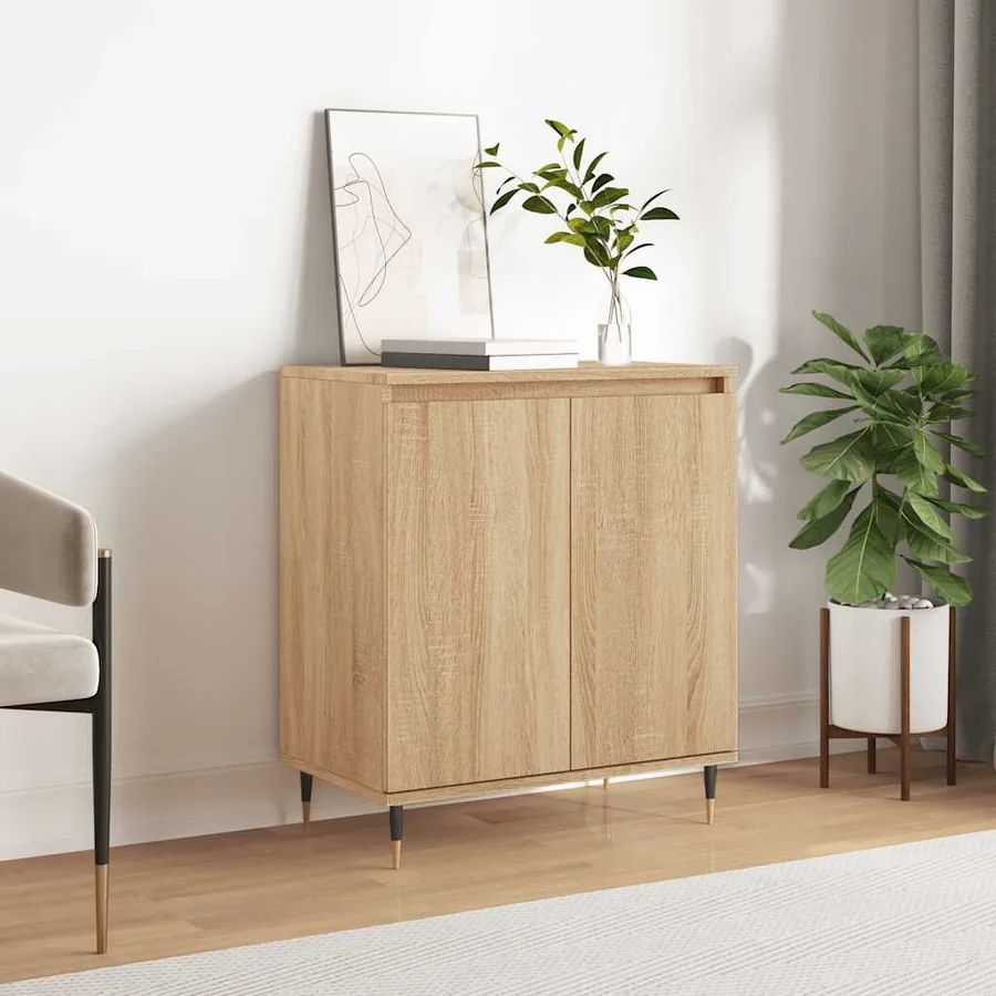 Buffet Chêne sonoma 60x35x70 cm Bois d'ingénierie
