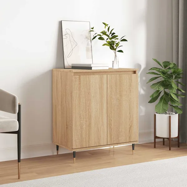 Buffet Chêne sonoma 60x35x70 cm Bois d'ingénierie