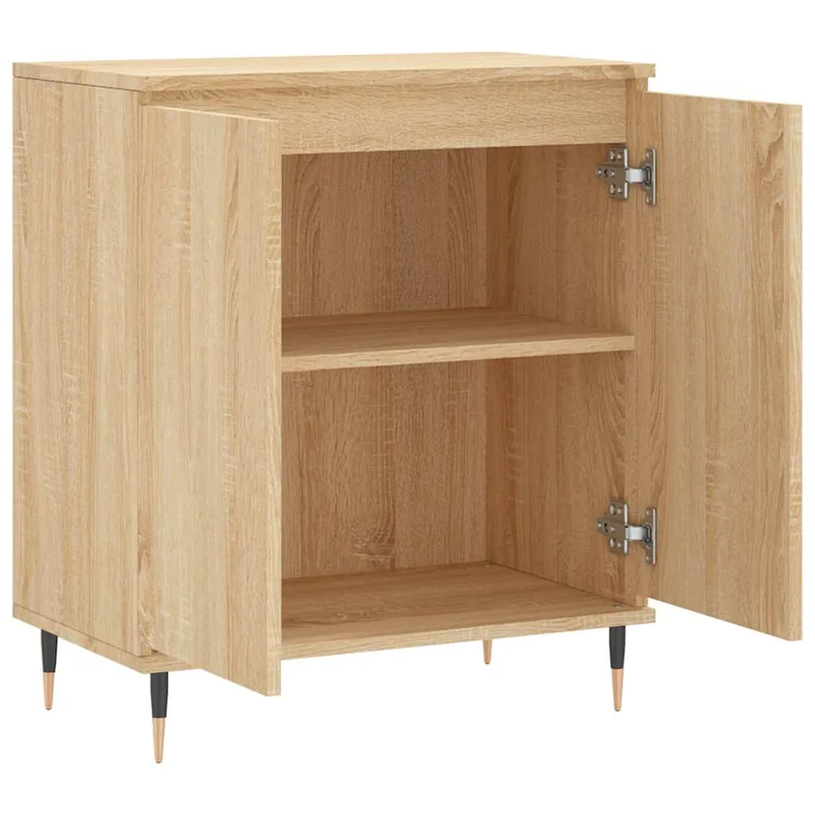 Buffet Chêne sonoma 60x35x70 cm Bois d'ingénierie - 6
