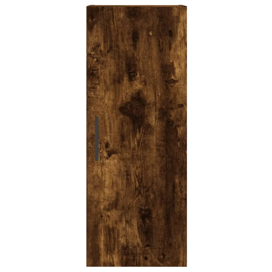 Armoire murale chêne fumé 34,5x34x90 cm - 7