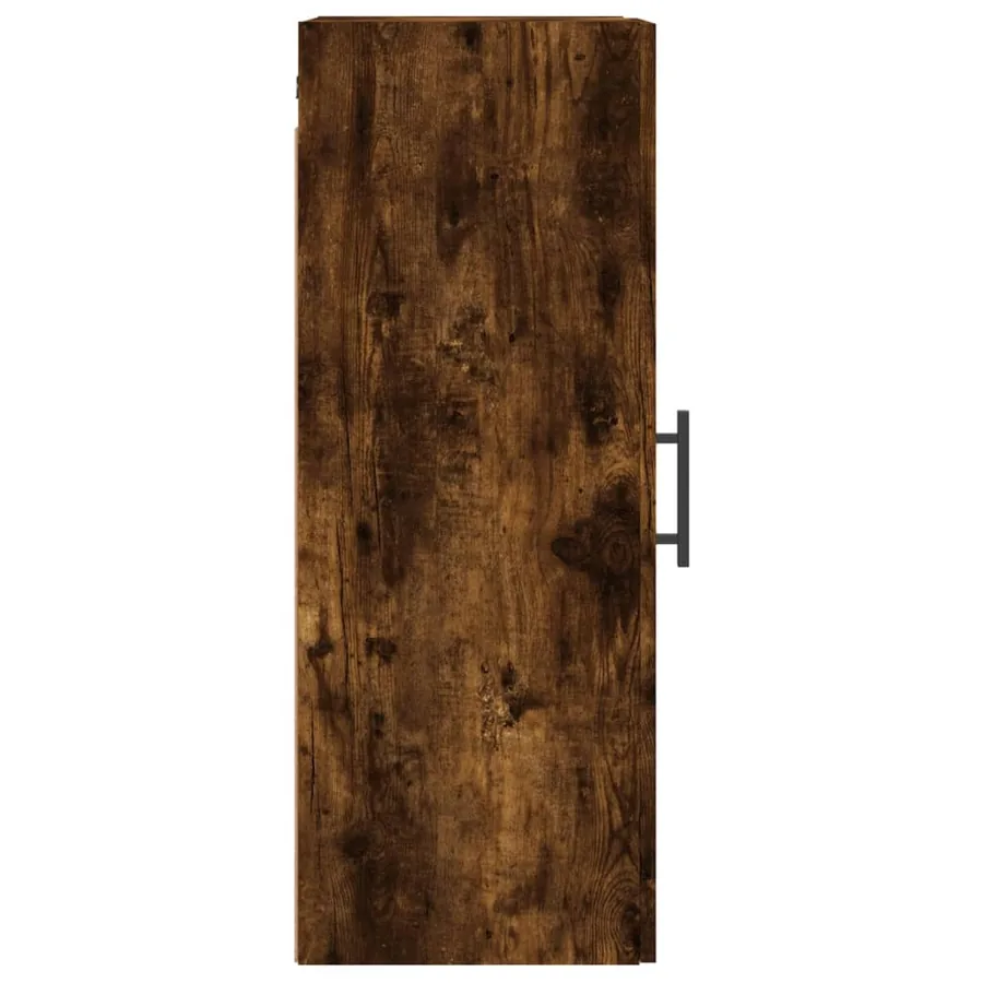 Armoire murale chêne fumé 34,5x34x90 cm - 8