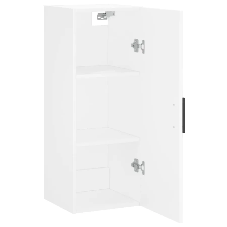 Armoire murale blanc 34,5x34x90 cm - 6