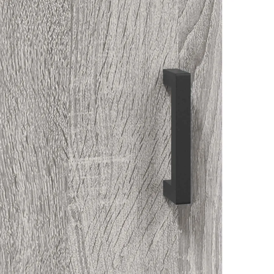 Buffet haut sonoma gris 69,5x31x115 cm bois d'ingénierie - 10