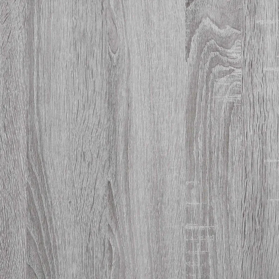 Buffet haut sonoma gris 69,5x31x115 cm bois d'ingénierie - 12