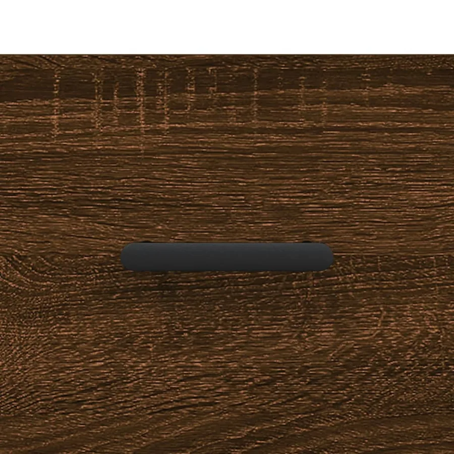 Table basse chêne marron 90x50x40 cm bois d'ingénierie - 10