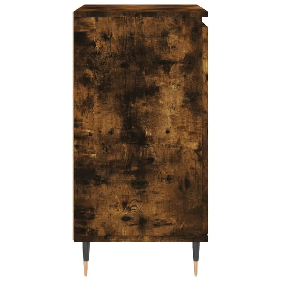 Buffet Chêne fumé 60x35x70 cm Bois d'ingénierie - 7