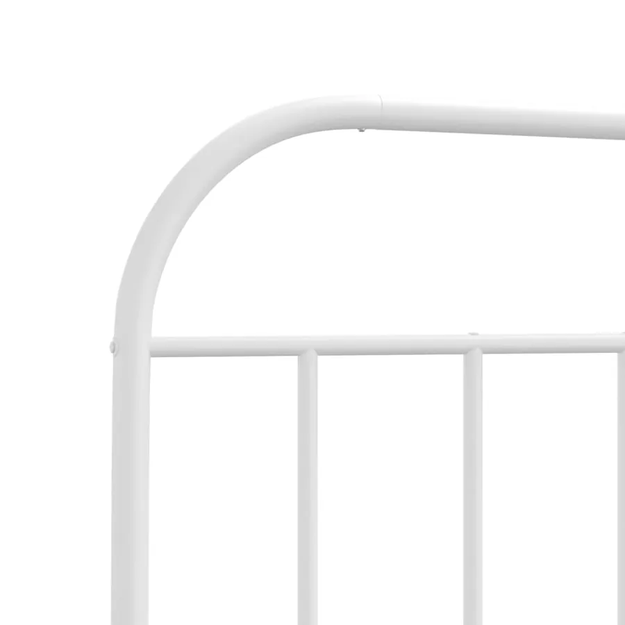Tête de lit de remplacement métal blanc 75 cm - 6