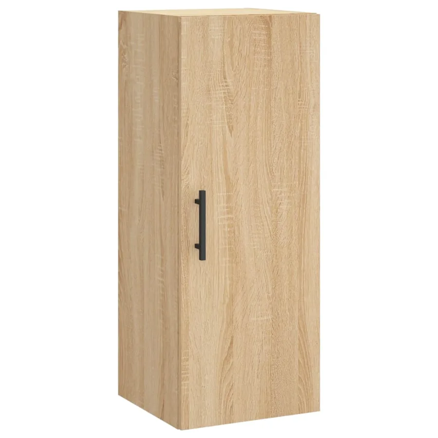 Buffet haut Chêne sonoma 34,5x34x180 cm Bois d'ingénierie - 7