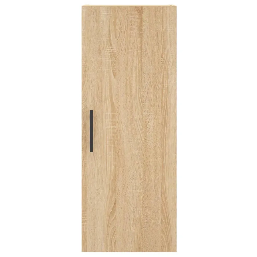 Buffet haut Chêne sonoma 34,5x34x180 cm Bois d'ingénierie - 8