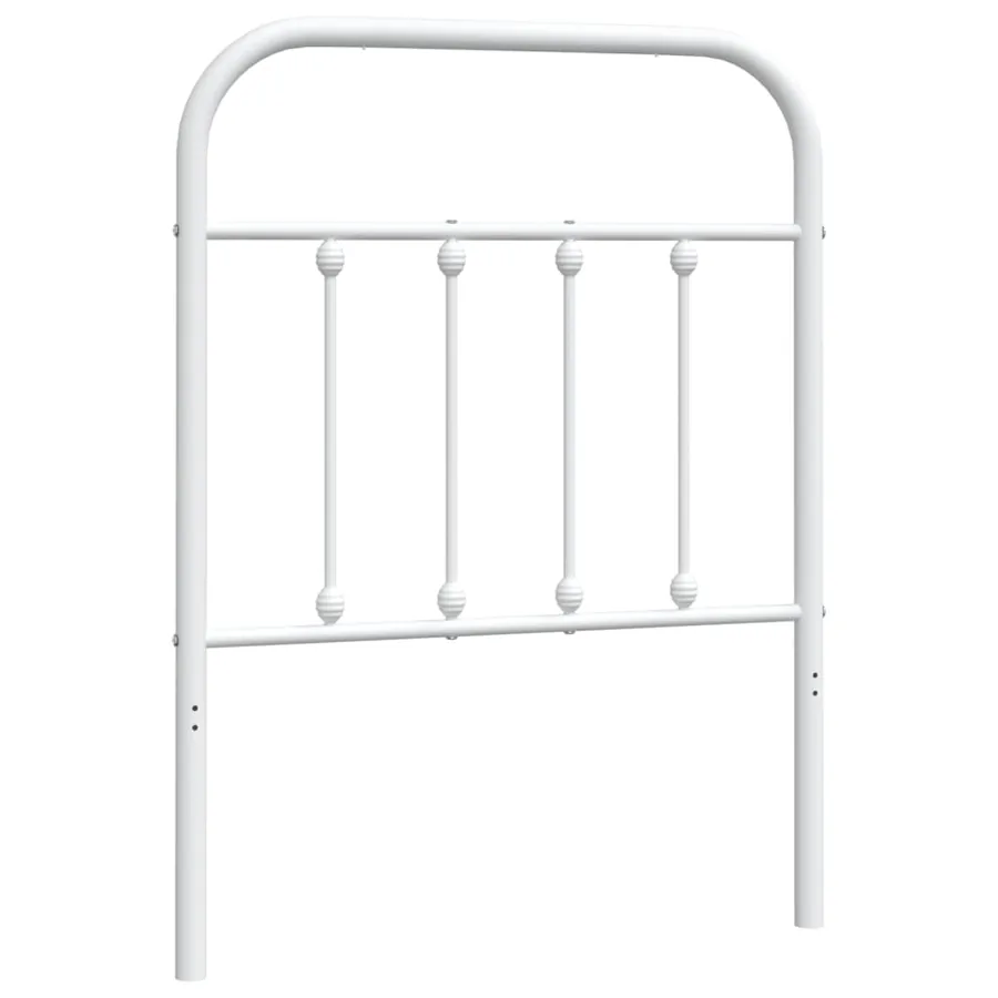Tête de lit de remplacement métal blanc 75 cm - 2