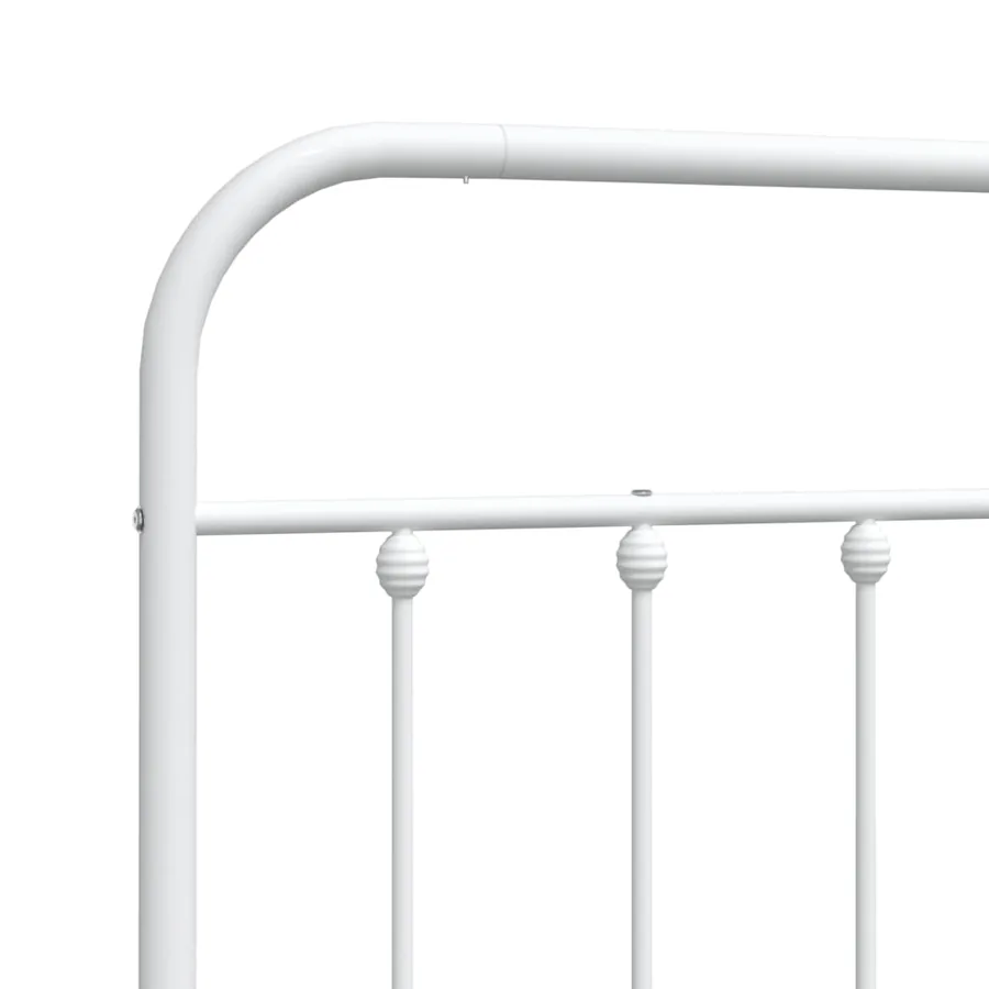 Tête de lit de remplacement métal blanc 75 cm - 6