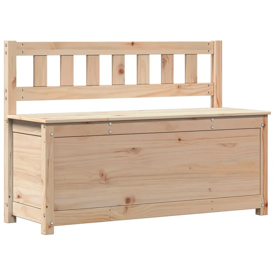 Banc 110x41x76,5 cm Bois de pin massif - 2