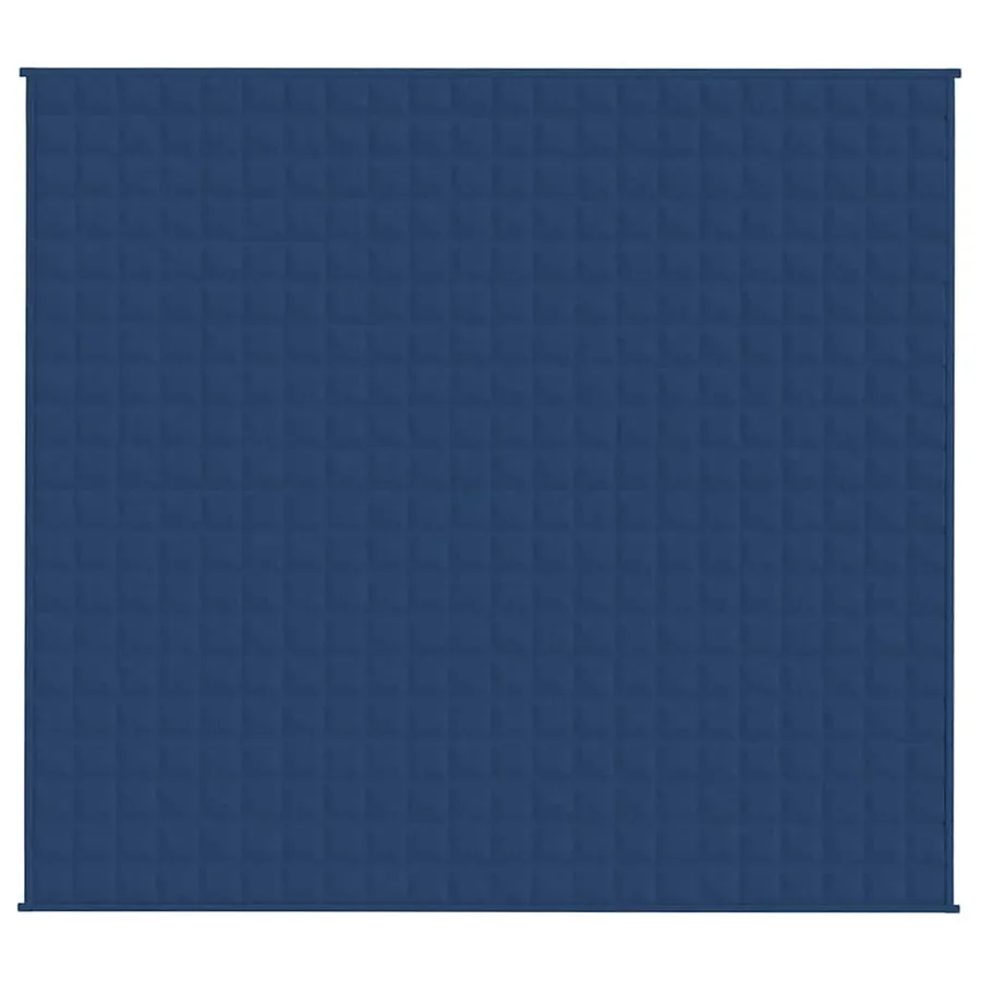Couverture lestée Bleu 200x225 cm 9 kg Tissu - 3