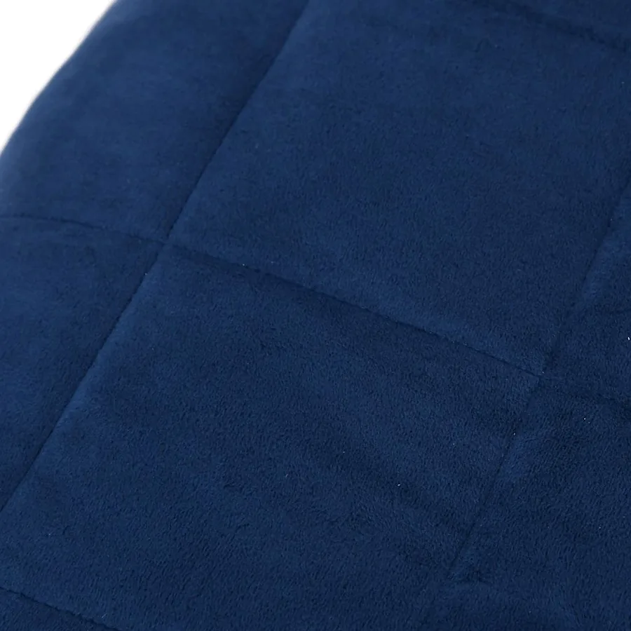 Couverture lestée Bleu 220x235 cm 15 kg Tissu - 4