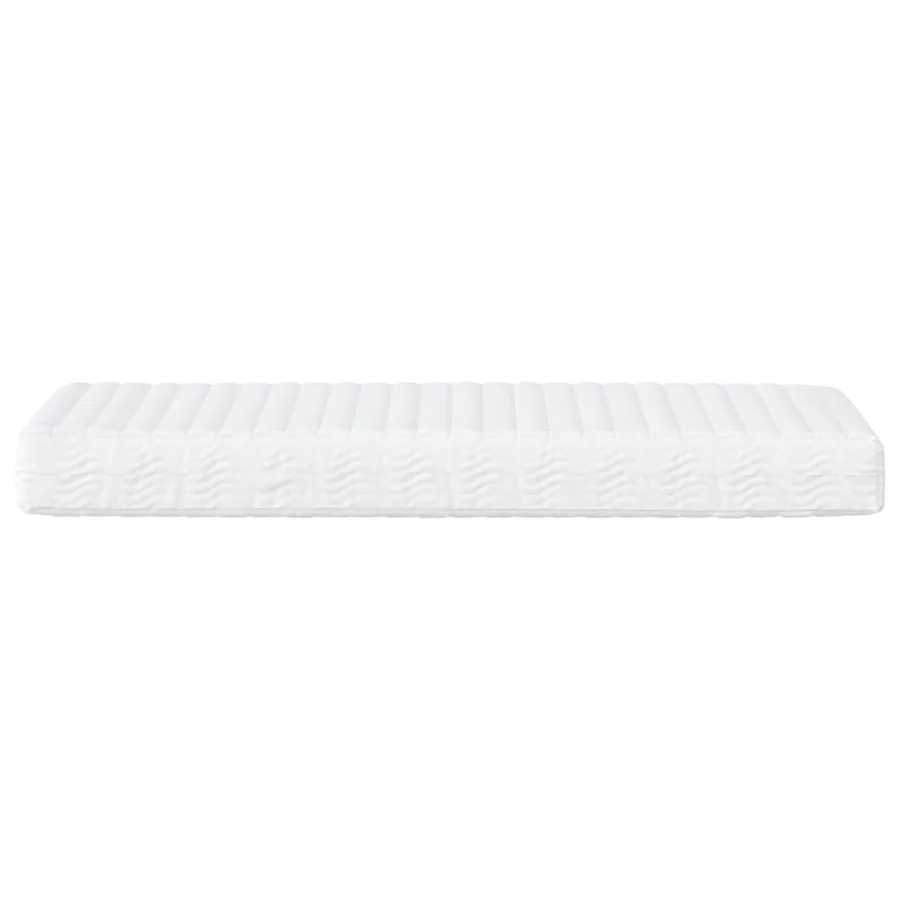 Matelas en mousse blanc 90x190 cm dureté H2 H3 - 4