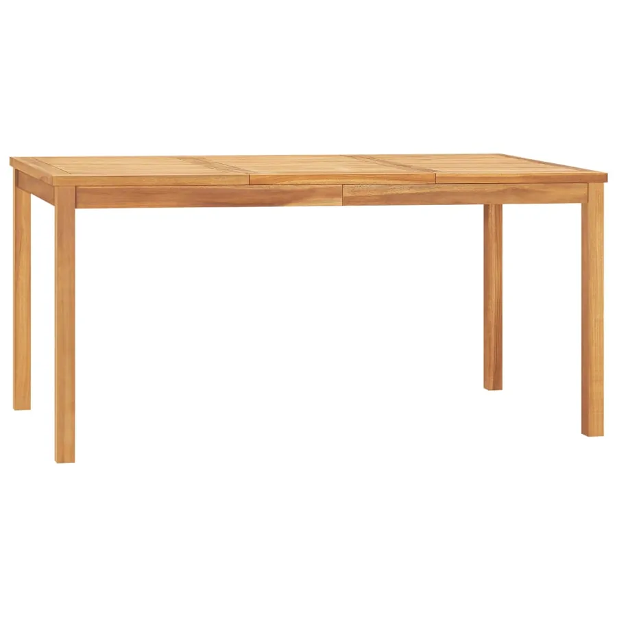 Ensemble à manger de jardin 5pcs Bois de teck massif - 8