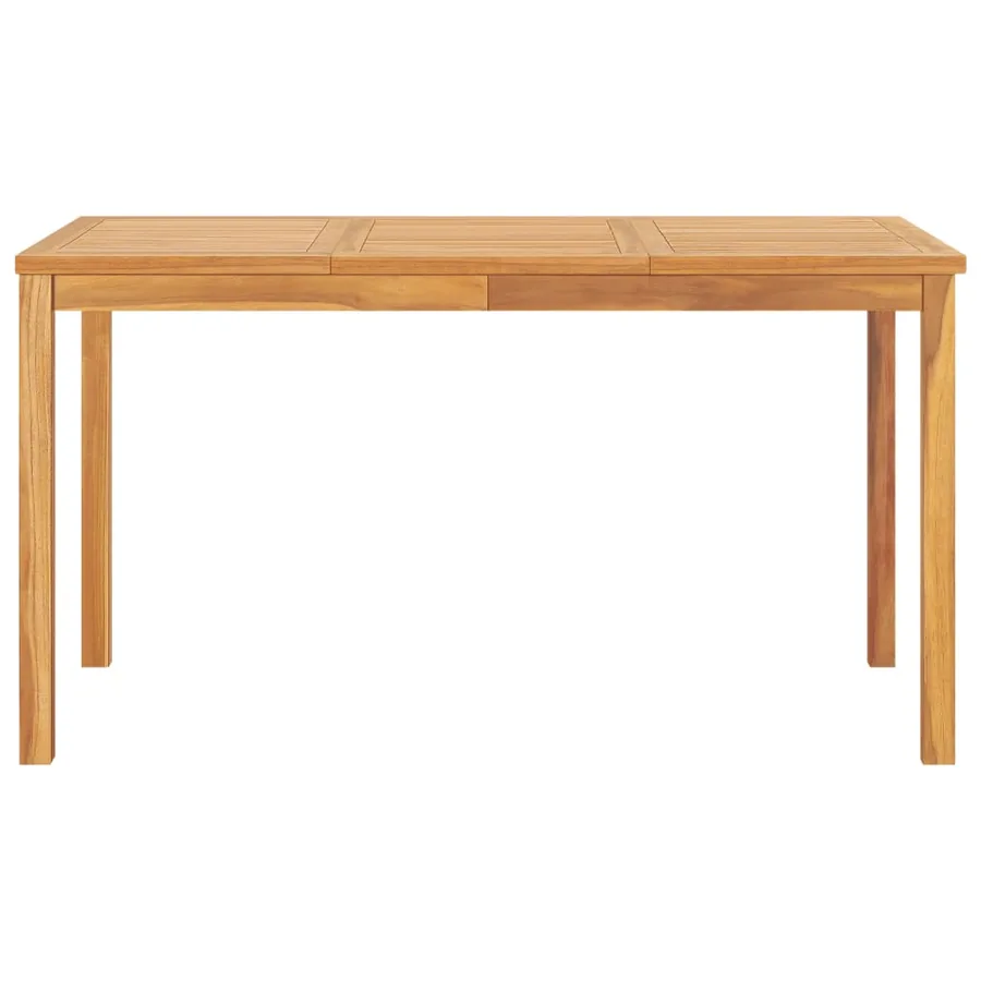 Ensemble à manger de jardin 5pcs Bois de teck massif - 9