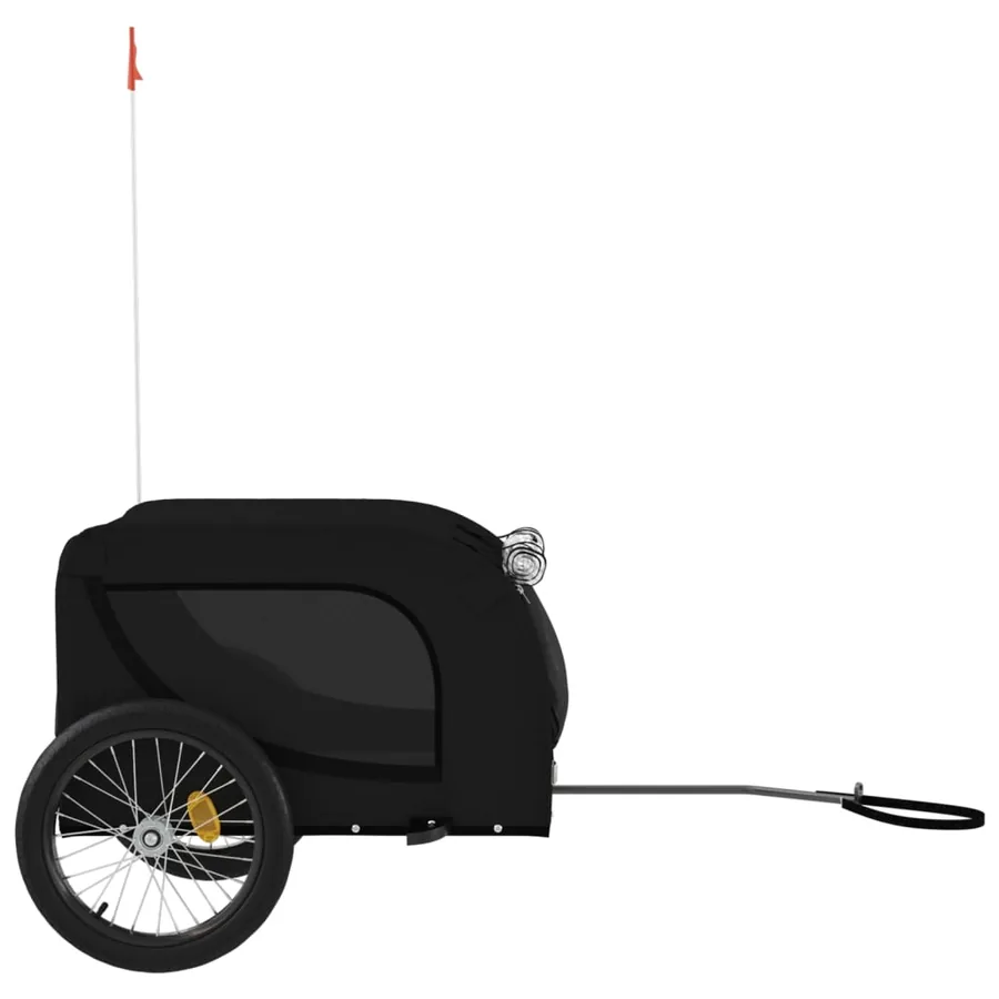 Remorque de vélo pour animaux de compagnie noir - 5