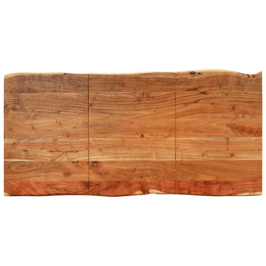 Table de salle à manger 140x70x76 cm Bois d'acacia solide - 4