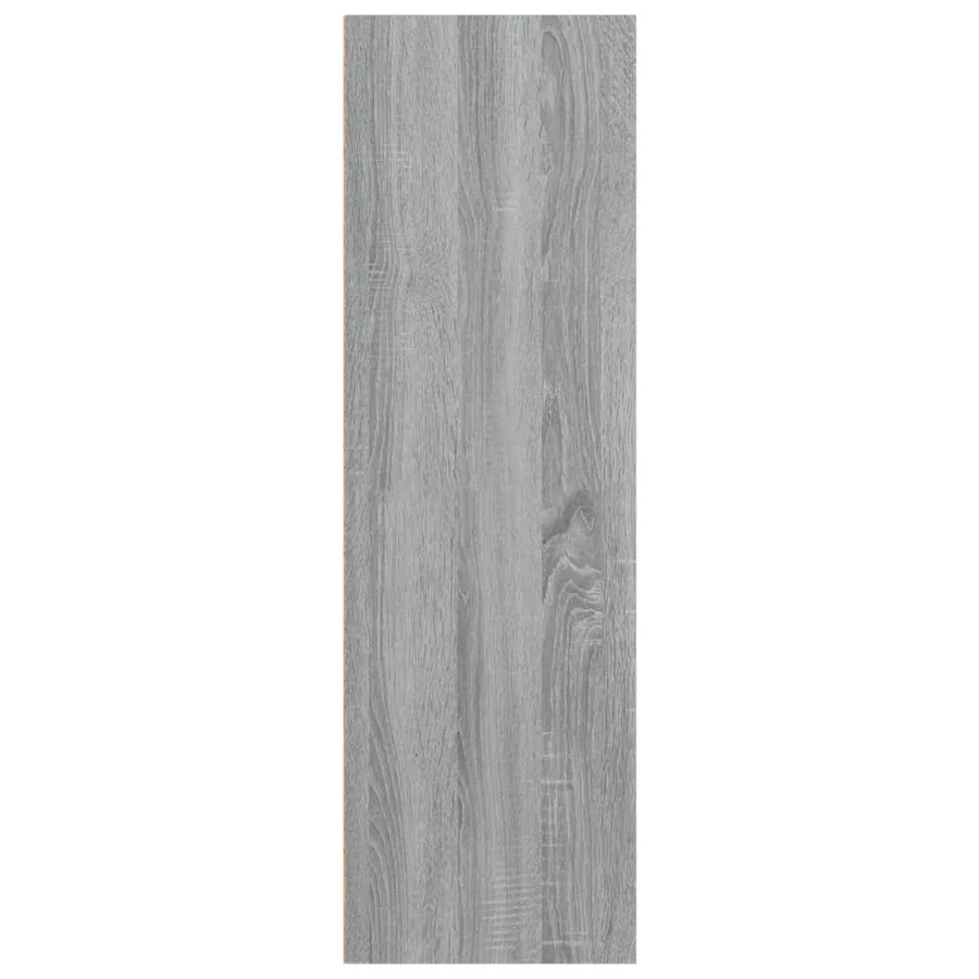 Bibliothèque/Buffet Sonoma gris 66x30x98 cm Bois d'ingénierie - 7