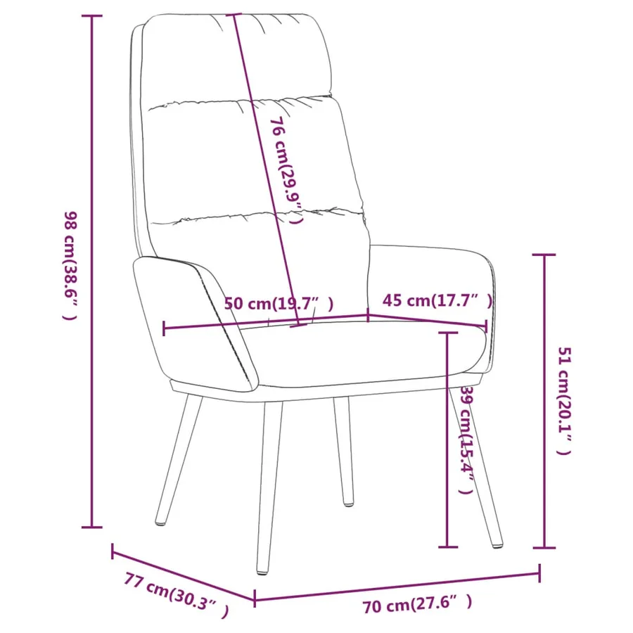 Chaise de relaxation avec tabouret Gris clair Tissu similicuir - 13