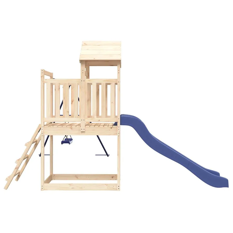 Aire de jeux d'extérieur bois de pin massif - 5