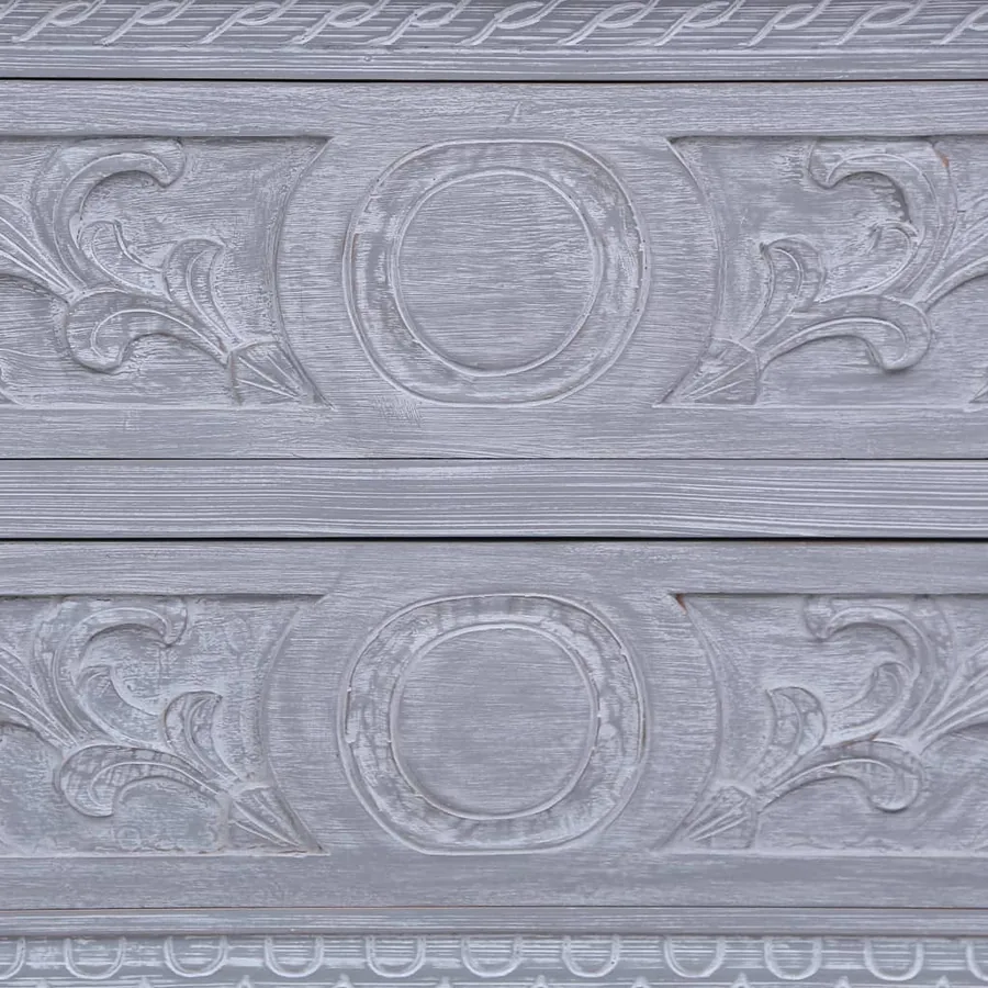 Buffet avec 2 tiroirs 90x30x60 cm Bois d'acajou massif - 9